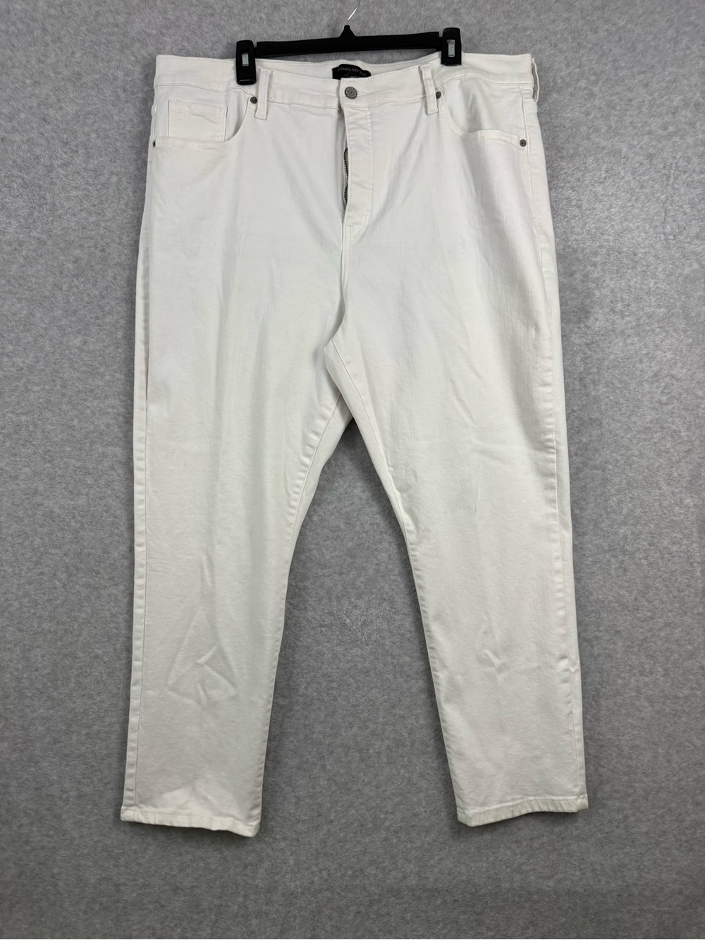 Banana Republic High-Rise Slim Jeans in White